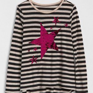 Gap Kids Flippy Sequin Shirt - Size M (8-9)